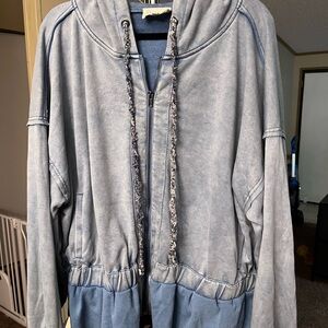 Oli & Hali zip up hoodie